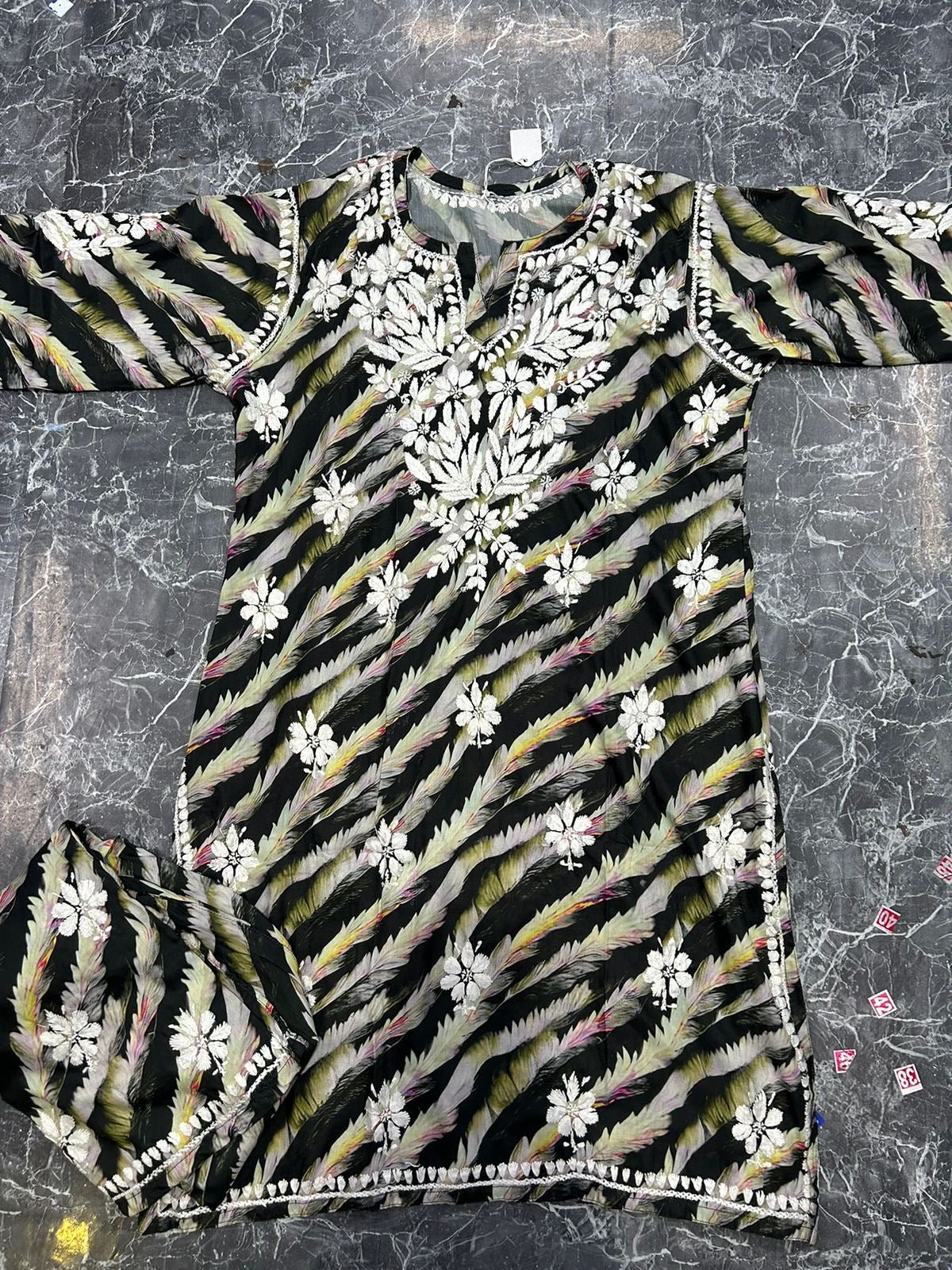 Limited Rayon co ord set - chikankariofficial