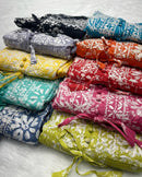 Long Adjustable Dori Gown - chikankariofficial