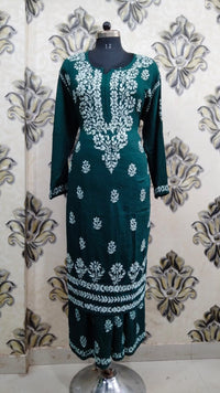 Long Chikankari Kurtis combo - Plus size - chikankariofficial