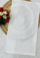 Lucknow Chikankari Tiki muqaish lace Dupatta - chikankariofficial