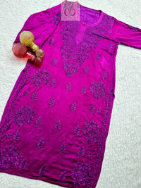 Lucknowi Chikankari Handworked Kurta - chikankariofficial