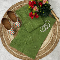 Lucknowi Ghass Patti Plazzo combo - chikankariofficial