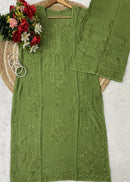 Lucknowi Ghass Patti Plazzo combo - chikankariofficial