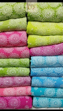 Lucknowi Heavy Georgette’ Skirt with Heavy Buta On pallu Saree - chikankariofficial