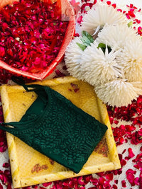 Luxe Viscose Sleveless Top - chikankariofficial