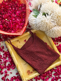 Luxe Viscose Sleveless Top - chikankariofficial