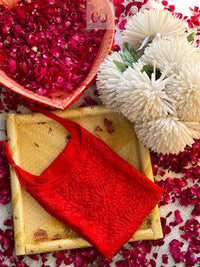 Luxe Viscose Sleveless Top - chikankariofficial