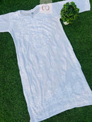 Modal Chikankaru Dyeable Kurta - chikankariofficial