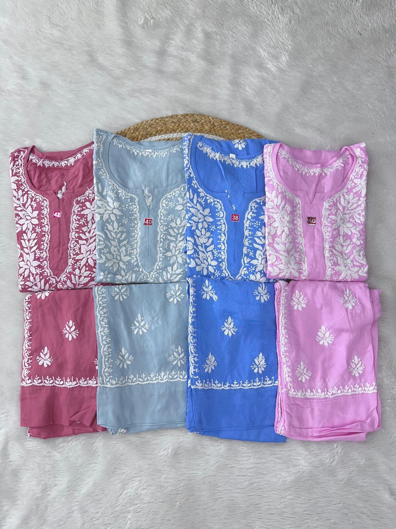 Modal Co ord Stylish Set - chikankariofficial