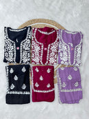 Modal Co ord Stylish Set - chikankariofficial