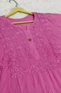 Modal cotton chikankari buta in fresh shades - chikankariofficial