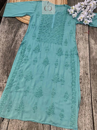 Modal Cotton Dyed Kurtis - chikankariofficial