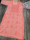 Modal Cotton Dyed Kurtis - chikankariofficial