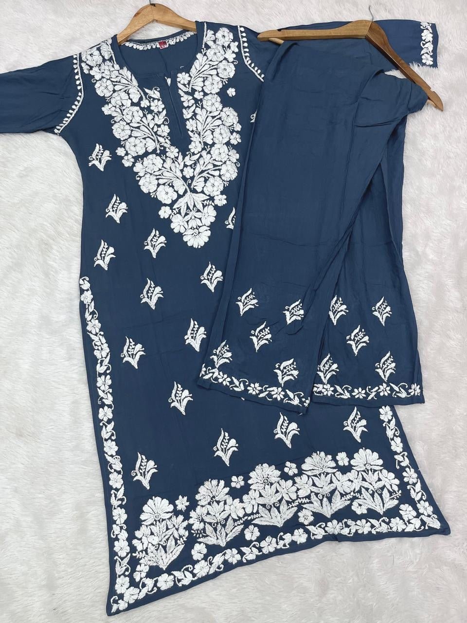 Modal cotton Exclusive beautiful Combo - chikankariofficial