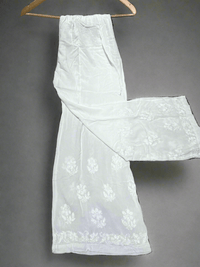 Modal Cotton Free size Plazzo - chikankariofficial