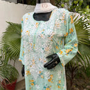 Modal Digital Print kurta - chikankariofficial