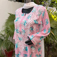 Modal Digital Print kurta - chikankariofficial