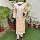 Modal Digital Print kurta - chikankariofficial