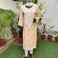 Modal Digital Print kurta - chikankariofficial