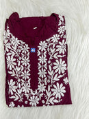 Modal fine Work Chikankari - chikankariofficial