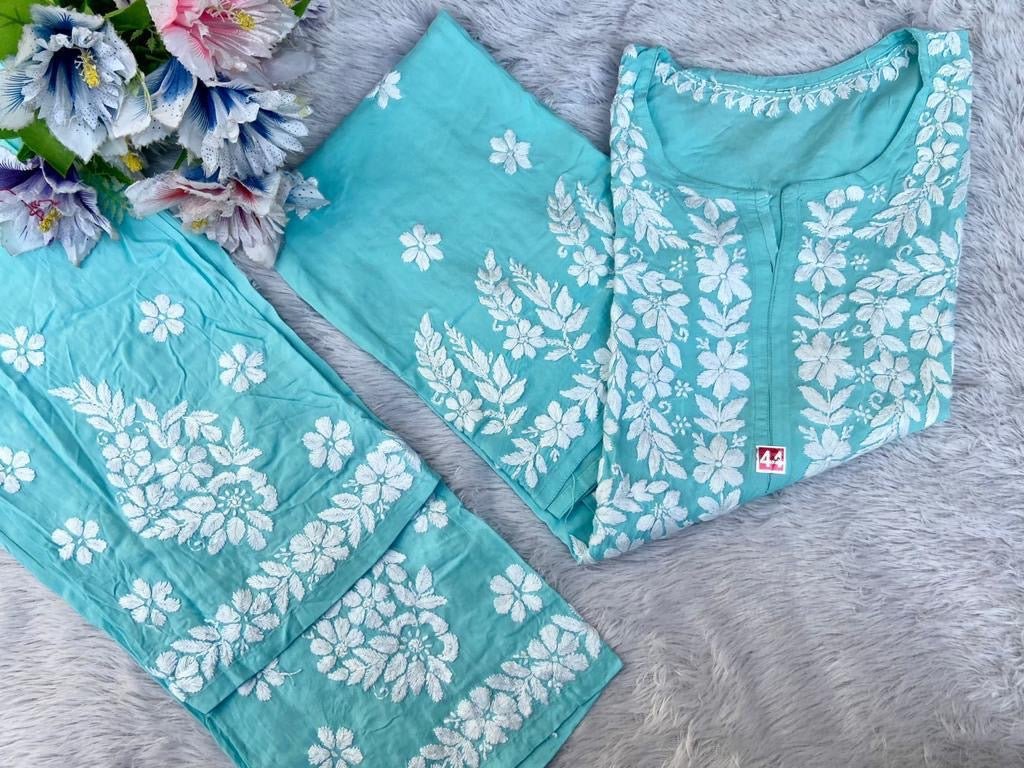 Modal Heavy work Combo - chikankariofficial