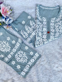 Modal Heavy work Combo - chikankariofficial