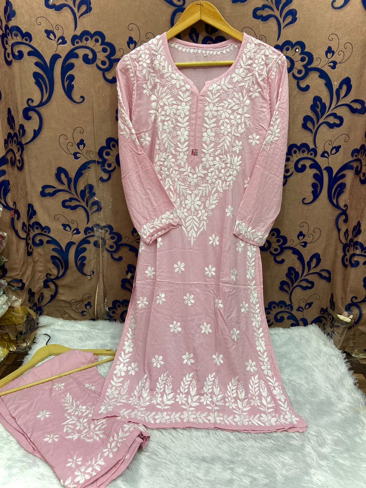 Modal Heavy work Combo - chikankariofficial