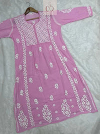 Modal Nyra Cut Gown - chikankariofficial