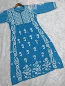 Modal Nyra Cut Gown - chikankariofficial