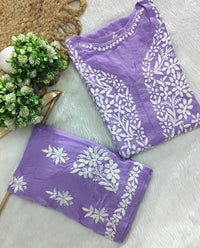 Modal plazzo Combo - chikankariofficial