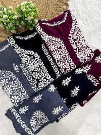 Modal plazzo Combo - chikankariofficial