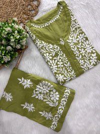 Modal plazzo Combo - chikankariofficial