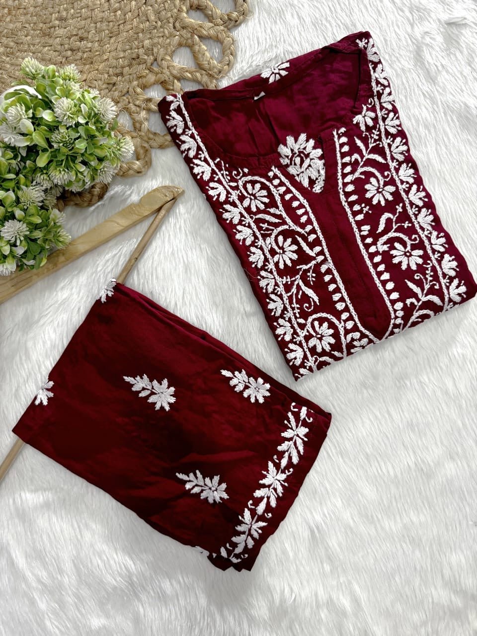 Modal Plazzo Combo Feel the comfort Edition - chikankariofficial