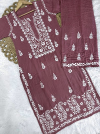 Modal Plazzo Combo Feel the comfort Edition - chikankariofficial