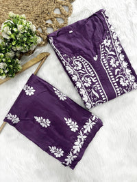 Modal Plazzo Combo Feel the comfort Edition - chikankariofficial