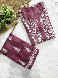 Modal Plazzo Combo Feel the comfort Edition - chikankariofficial