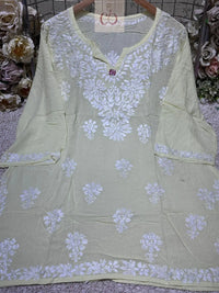 Modal Short Top Plus sizes - chikankariofficial