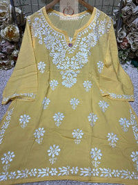 Modal Short Top Plus sizes - chikankariofficial