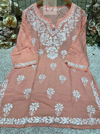 Modal Short Top Plus sizes - chikankariofficial