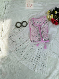 Most Viral Short Mirror Gown - chikankariofficial