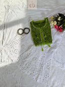 Most Viral Short Mirror Gown - chikankariofficial