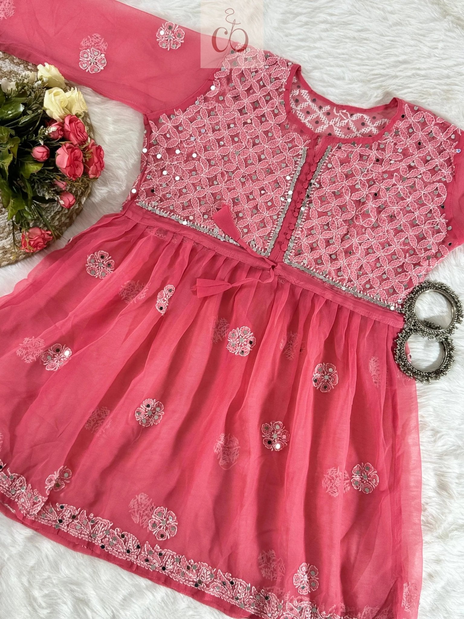 Most Viral Short Mirror Gown