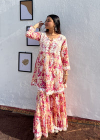 Mul Gharara Set - chikankariofficial