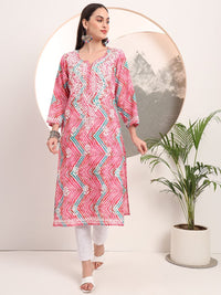Mul Handwork Kurtis - chikankariofficial