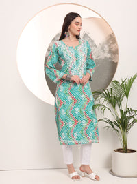 Mul Handwork Kurtis - chikankariofficial
