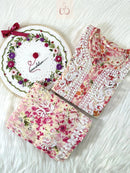 Mul Mul plazzo Printed Combo - chikankariofficial