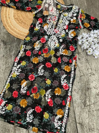 Mul Mul printed Kurta - chikankariofficial