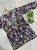 Mul Short top in new concept - chikankariofficial