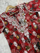 Mul Short top in new concept - chikankariofficial