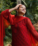 Muqaish Buti Jaal Set with Inner - chikankariofficial